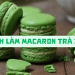 cách làm macaron trà xanh