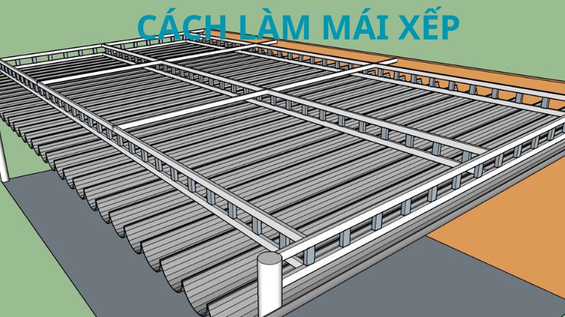 Những Bước Hướng Dẫn Cách Làm Mái Xếp Di Động Chuẩn Nhất